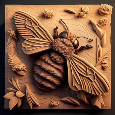 3D модель Bombus lapponicus (STL)